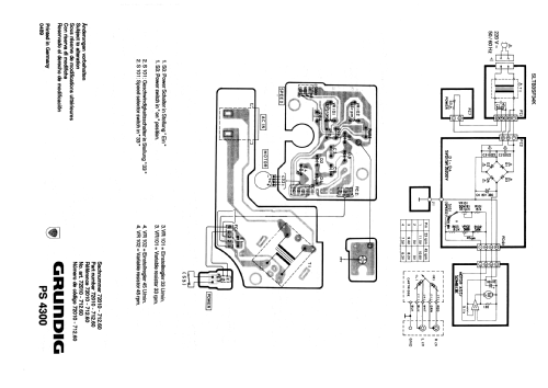 PS4300; Grundig Radio- (ID = 757328) R-Player