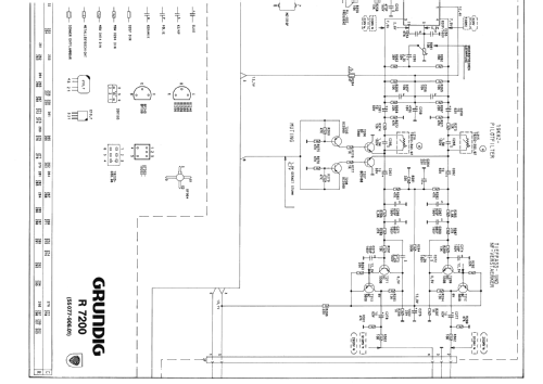 Receiver R 7200; Grundig Radio- (ID = 461526) Radio