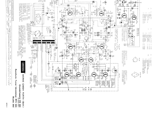 RTV380; Grundig Radio- (ID = 78816) Radio