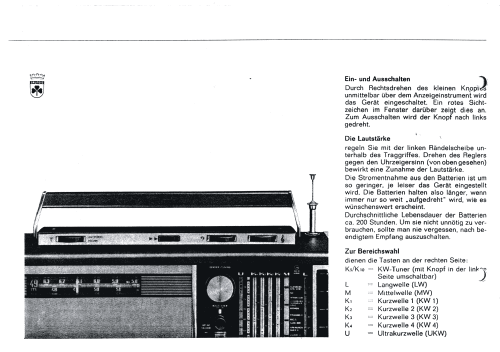 Satellit 205a; Grundig Radio- (ID = 1460801) Radio