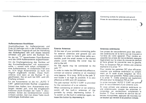 Satellit 205a; Grundig Radio- (ID = 1460809) Radio