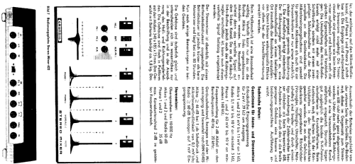 Stereo-Mixer 422; Grundig Radio- (ID = 688236) Ampl/Mixer