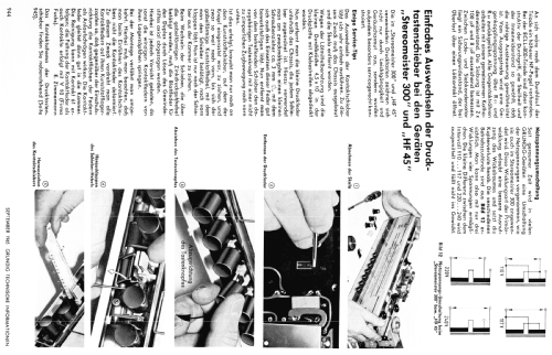 Stereomeister 300 Ch= HF45; Grundig Radio- (ID = 1925126) Radio