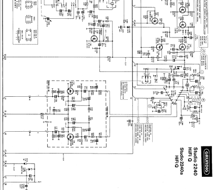 Studio 2240 HiFi Quadro; Grundig Radio- (ID = 903466) Radio