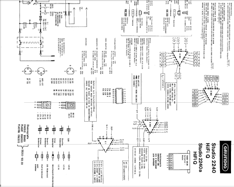 Studio 2240 HiFi Quadro; Grundig Radio- (ID = 903474) Radio