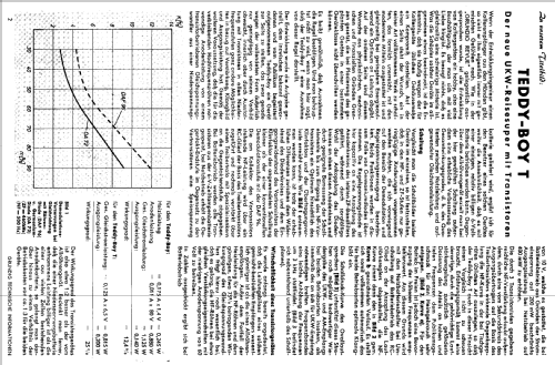 Teddy-Boy T; Grundig Radio- (ID = 31422) Radio