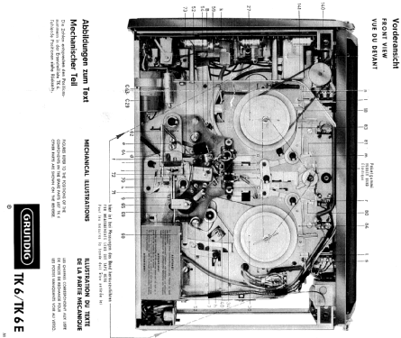 TK6; Grundig Radio- (ID = 196604) R-Player