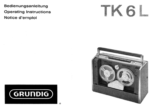TK6L; Grundig Radio- (ID = 1985650) Reg-Riprod