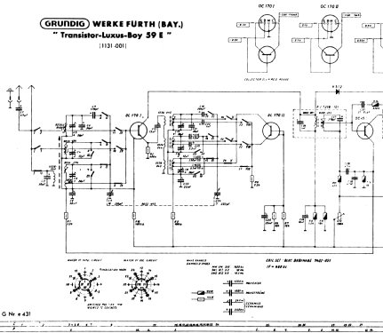 Transistor-Luxus-Boy 59 E; Grundig Radio- (ID = 356617) Radio