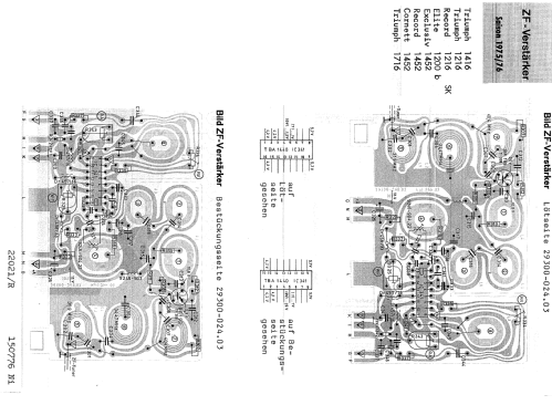 Triumph 1416; Grundig Radio- (ID = 657622) Television