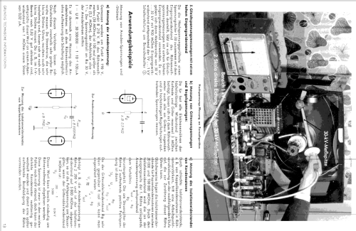 Universal-Röhrenvoltmeter RV2 6062; Grundig Radio- (ID = 1412804) Equipment