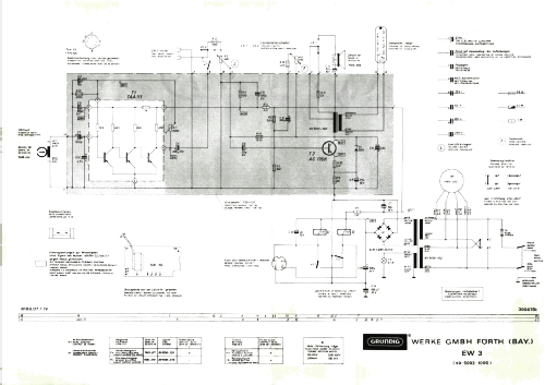 Wiedergabegerät EW3; Grundig Radio- (ID = 1681216) R-Player