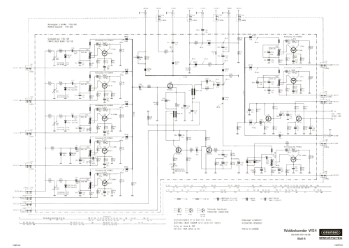 Wobbelsender WS4; Grundig Radio- (ID = 3009496) Equipment