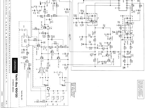 Yacht-Boy 120; Grundig Radio- (ID = 112355) Radio