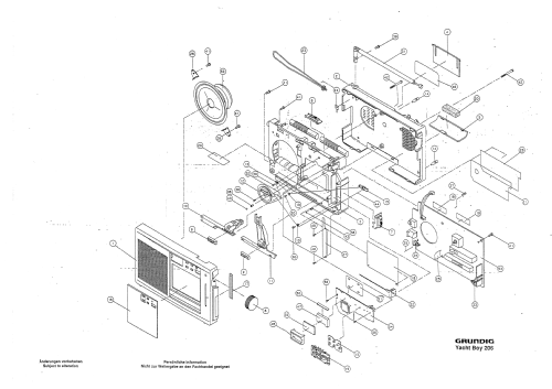 Yacht-Boy 206; Grundig Radio- (ID = 2082012) Radio