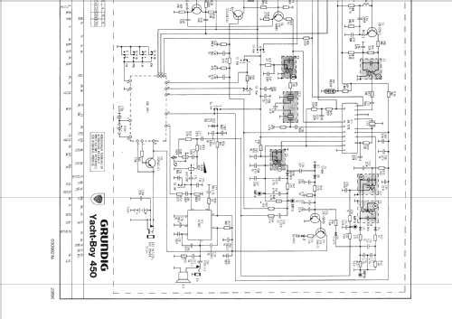 Yacht-Boy 450; Grundig Radio- (ID = 492374) Radio