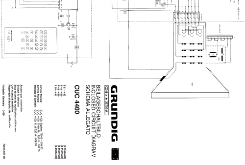 P37-443/1 Ch= CUC4400; Grundig Austria GmbH (ID = 1992316) Television