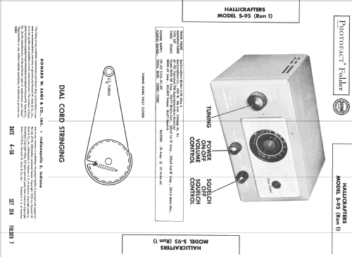 Civic Patrol S-95; Hallicrafters, The; (ID = 2173667) Amateur-R