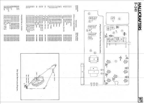 S-240; Hallicrafters, The; (ID = 2579516) Radio