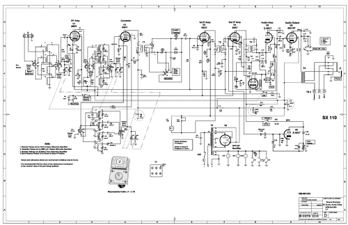 SX-110; Hallicrafters, The; (ID = 2333483) Amateur-R