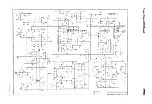 Oscilloscope HM-303; HAMEG GmbH, (ID = 822237) Equipment