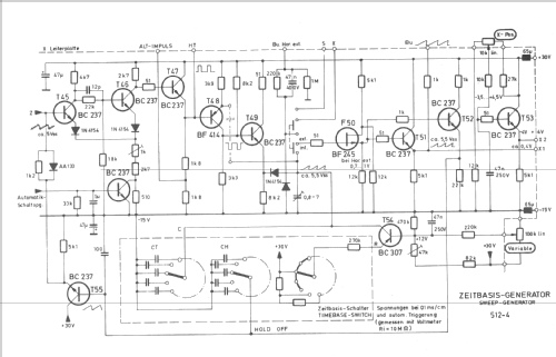 Oscilloscope HM512-4; HAMEG GmbH, (ID = 702674) Equipment