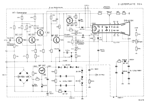 Oscilloscope HM512-4; HAMEG GmbH, (ID = 702679) Equipment