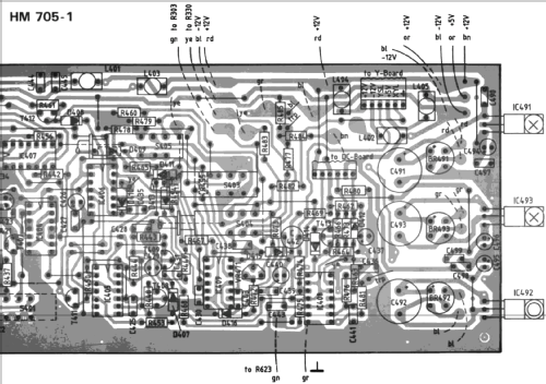 Oscilloscope HM705; HAMEG GmbH, (ID = 725504) Equipment