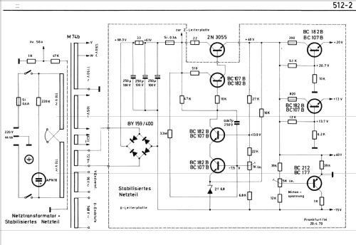 Oscilloscope HM 512-2; HAMEG GmbH, (ID = 811521) Equipment