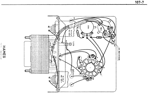 Oszillograph HM107-7/2; HAMEG GmbH, (ID = 195671) Equipment