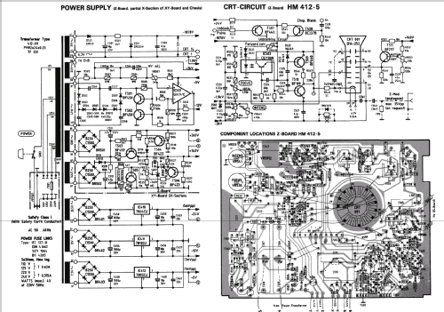 Oszilloskop HM412-5; HAMEG GmbH, (ID = 717718) Equipment