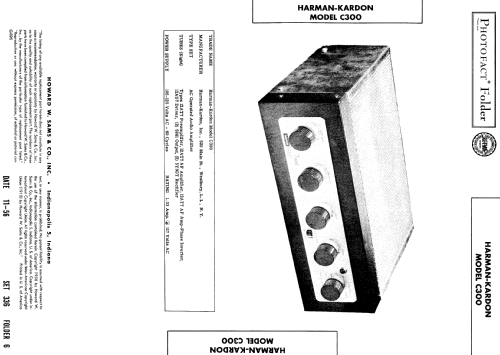 'Trend' C-300; Harman Kardon; New (ID = 979978) Ampl/Mixer