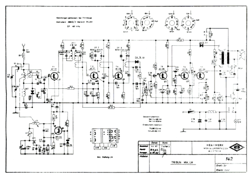 Tribun MW/LW; HEA; Wien (ID = 180446) Car Radio