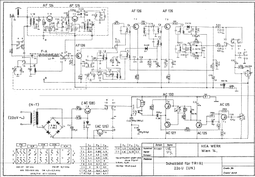 Trixi 220UN; HEA; Wien (ID = 1144727) Radio