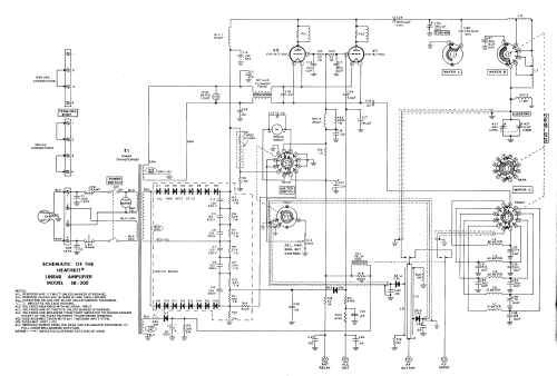 HF Linear Amplifier SB-200; Heathkit Brand, (ID = 2517277) Amateur-D