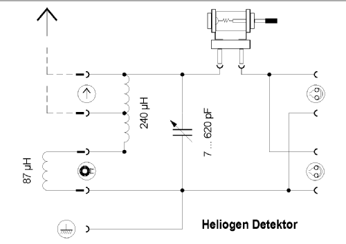 Detektor-Empfänger 13032; Heliogen, Hermann (ID = 1421033) Cristallo