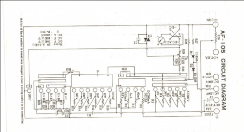 Multimeter AF105; Hioki E.E. (ID = 2263677) Equipment