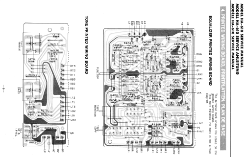 Integrated Stereo Amplifier HA-610; Hitachi Ltd.; Tokyo (ID = 1754838) Ampl/Mixer