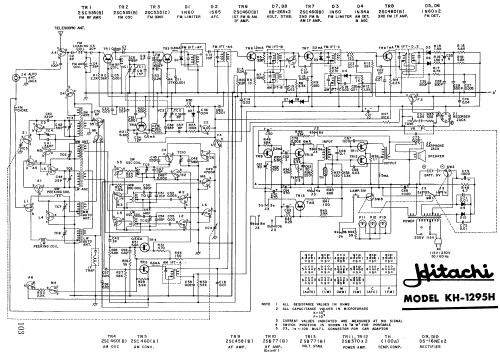 KH-1295H; Hitachi Ltd.; Tokyo (ID = 924750) Radio