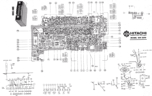 KM-1500; Hitachi Ltd.; Tokyo (ID = 924756) Car Radio