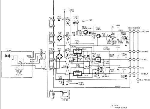 Oscilloscope V-550B; Hitachi Ltd.; Tokyo (ID = 2052339) Equipment