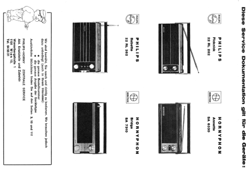 Bridge SA7310; Horny Hornyphon; (ID = 2179111) Radio