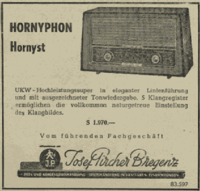 Hornyst W468A; Horny Hornyphon; (ID = 2048241) Radio