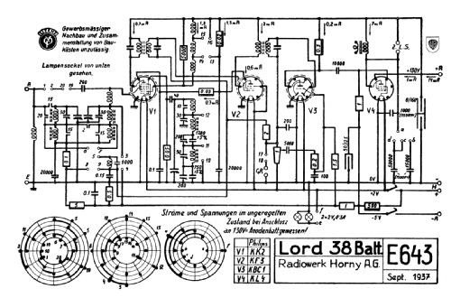 Lord 38B E643; Horny Hornyphon; (ID = 316070) Radio