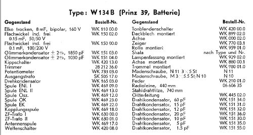 Prinz 39B W134B; Horny Hornyphon; (ID = 360029) Radio