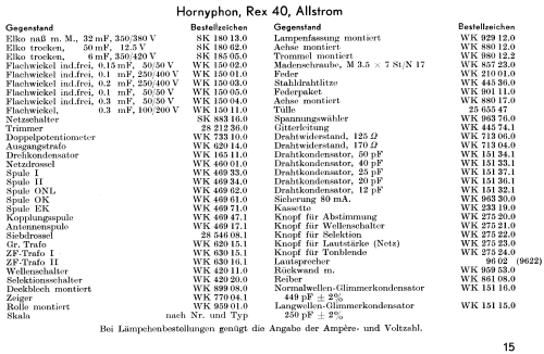 Rex 40GW W345L; Horny Hornyphon; (ID = 1733561) Radio