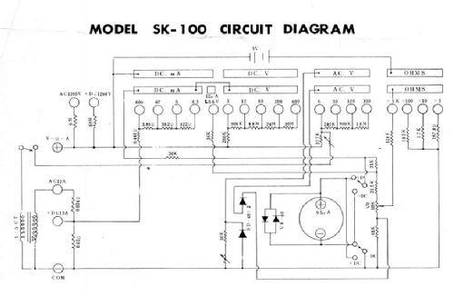 Icel-Kaise Analog Multimeter SK-100; Icel Manaus (ID = 1431565) Equipment