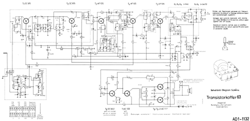 Transistor - Transistorkoffer 63; Imperial Rundfunk (ID = 326898) Radio