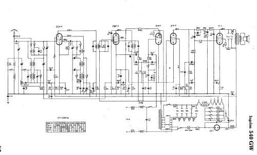 540GW mit Autotrafo; Ingelen, (ID = 9334) Radio