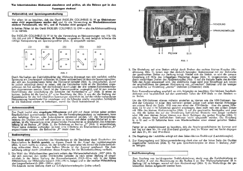 Columbus 52W; Ingelen, (ID = 1905904) Radio